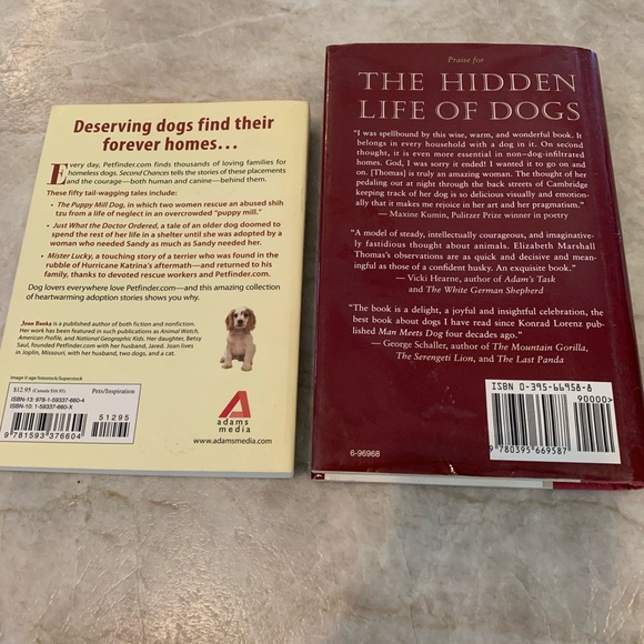 2 Rescue Dog Books - Picture 2 of 3